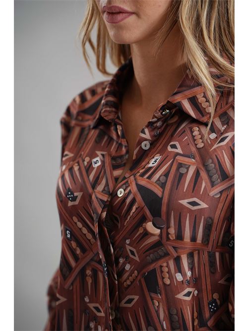 Camicia Pacha Il The' Delle 5 | PACHA56STBACKGAMMON